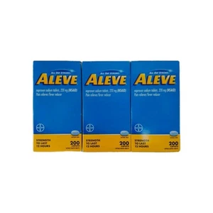 Aleve All Day Strong Pain Reliever 220mg 600 Caplets Each 1/2028 - Picture 1 of 1