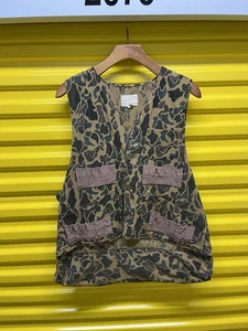 American Field Sportswear Duck Camo Vest 70s/80s Made in Korea - Picture 1 of 3