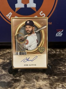 2024 Topps Gilded Collection Jose Altuve 1/1 SuperFractor autografato 🔥🔥🔥🔥🔥 - Foto 1 di 2