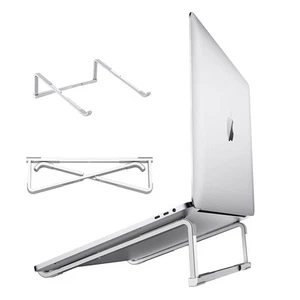 Laptop Stand for Desk Adjustable Foldable Lightweight Aluminum Laptop Holder ... - Picture 1 of 7