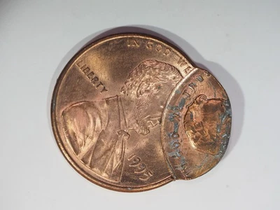 1995, Lincoln Memorial Penny,Double Struck Error, Gem BU - Image 1 of 2