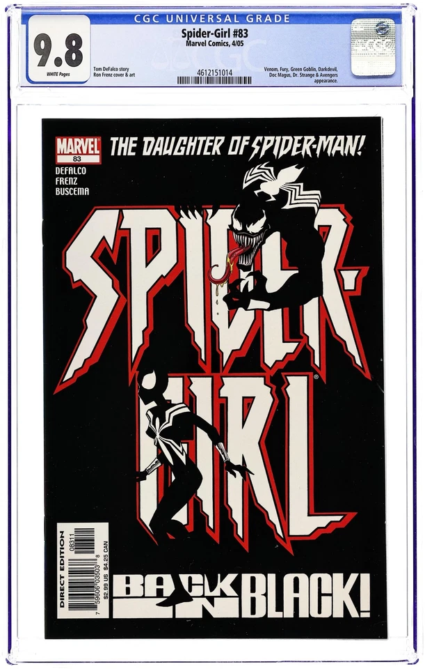 Spider-Girl #83 CGC 9.8 2005 4612151014 Foto 1 de 2