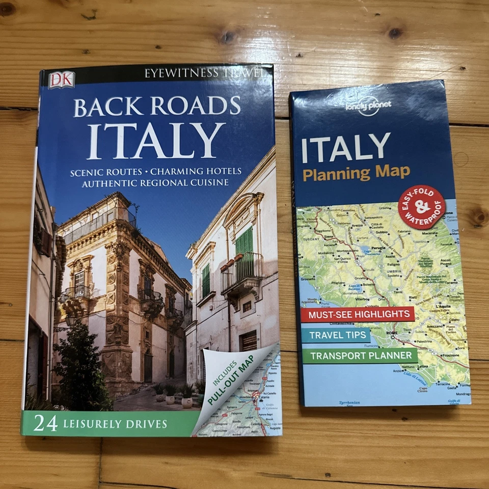 Travel Books - Drive Maps And Guides For Italy - Excellent Condition - image 1 of 4