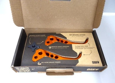 Hoja de palanca de freno OAK Components SR, kit de 2 piezas, SRAM, naranja Foto 1 de 2