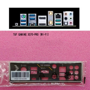 For Asus TUF GAMING X570-PRO (WI-FI) Shield IO I/O Rear Backplate Motherboard - Photo 1/1