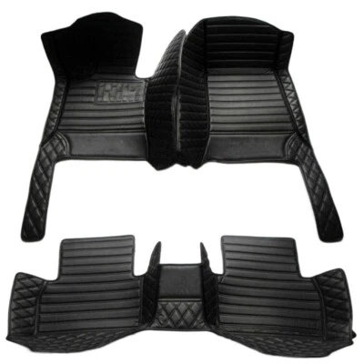 Fit For Chevrolet Silverado Custom Car Floor Mats Waterproof Carpet Front & Rear Foto 1 de 4