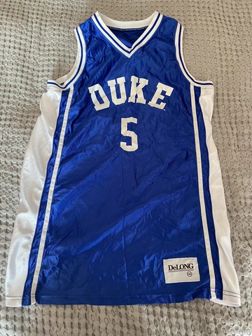 Vintage Duke Basketball Jersey #5 Tupac 2pac Jeff Capel 42 M/L Cover