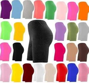 Pantaloncini donna ciclismo palestra sport danza pantaloncini casual attivi Regno Unito - Foto 1 di 18
