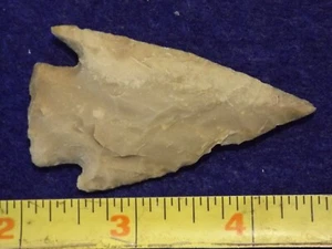 Cent Texas Castroville Arrowhead, Prehistoric Indian Artifact FREE SHIPPING CH56 - Picture 1 of 3