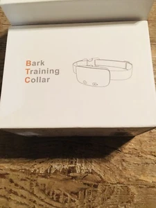 Dog Bark Training Collar New Dog Trainer Xcho White Collar Free Shipping NEW!! - Picture 1 of 6