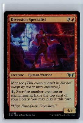 FOIL Diversion Specialist Duskmourn – MTG Magic the Gathering Card - Image 1 of 2