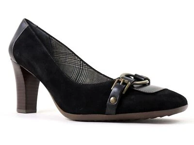 Easy Spirit Women's Leslie Beth Classic Pump Black Size 6 M — 第 1/4 张图片