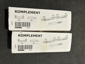 Lot Of 2 Boxes IKEA KOMPLEMENT Soft Opening/closing Device 4PCS 504.437.74 - Picture 1 of 6