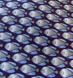 TRAJE DE VESTIDO DE ALTA GAMA ANIMAL PEZ CORBATA CORBATA ENVÍO GRATUITO - Imagen 1 de 4