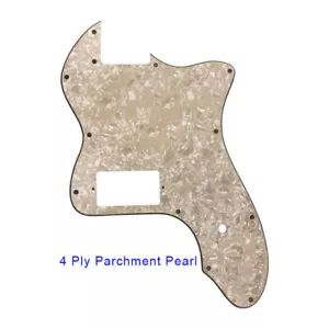 Golpeador de guitarra clásico Telecaster 72 delgada línea 1 PAF Humbucker pergamino pergamino perla - Imagen 1 de 1
