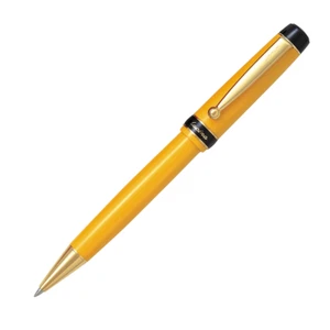 Pilot Pens Lucina Ballpoint Fine Yellow Barrel Pen w/Black Ink - Picture 1 of 1