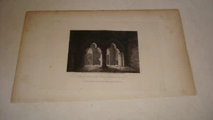 Antique Engraving "Double Arch in the Rounds Church" 1810 J.Greig - Picture 1 of 3