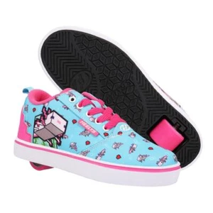 Heelys X Minecraft Pro 20 Shoes - Aqua/Pink/Black - Picture 1 of 3