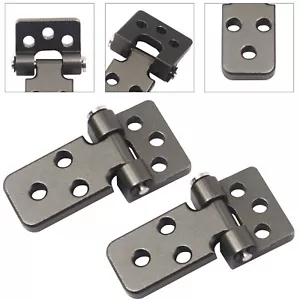 2x Set Simulation Hood Hinge CNC Metal DIY For 1/10 Traxxas Axial RC Crawler Car - Picture 1 of 12