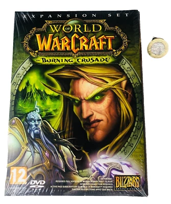 WOW Factory Sealed NEW WOW The Burning Crusade World of Warcraft PC Video Game - Image 1 of 4