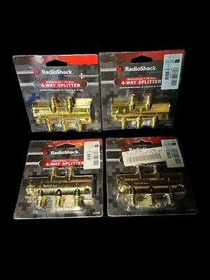 Bidirectional 75-Ohm 4-Way Splitter (no DC pass-thru) RadioShack #15-2588 - Image 1 of 4