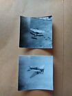 Original Vintage Black & White Photo Wwii Planes Military Lot Of 2 Airplanes