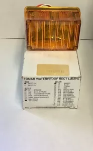 TOMAR Waterproof RECT-34-SWP-Amber-Strobe - Picture 1 of 4