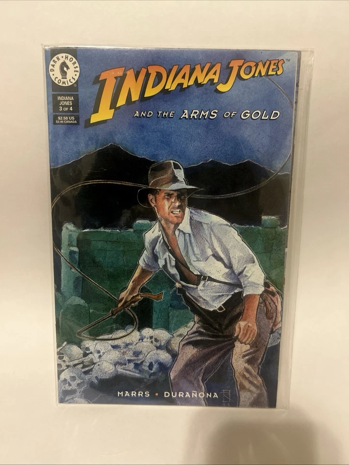 Cómics de Dark Horse - Indiana Jones y los brazos de oro #3 1994 en estado bastante bueno JP Foto 1 de 1