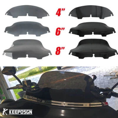Parabrisas de PC para Harley Touring Street Glide Tri Glide 1996-2013 Foto 1 de 4