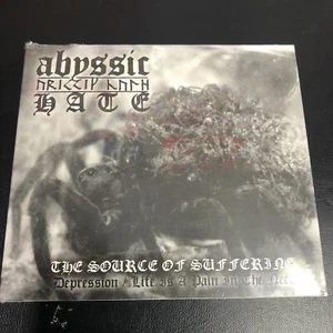 Abyssic Hate The Source Of Suffering CD Strid Wigrid Judas Iscariot Darkthrone - Picture 1 of 2