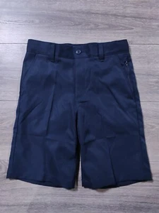 Lands End Shorts Boys 10 Blue Navy Active School Uniform Bottoms Kids - Picture 1 of 9