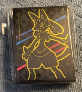 2023 Pokemon Lucario Crown Zenith Elite Trainer Box Card Sleeves New - Imagen 1 de 2