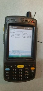 2x MOTOROLA SYMBOL MC70 PDA MC7094 CODES À BARRES SCANNERS PORTABLES MC7094-PKCDJRHA8WR - Photo 1 sur 7