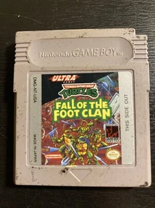 Teenage Mutant Ninja Turtles: Fall of the Foot Clan (Nintendo Game Boy, 1990) - Imagen 1 de 2