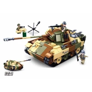 Military Bricks Blocks German Panther G Medium Tank Camouflage - Picture 1 of 2