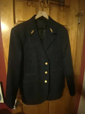 老式芝加哥 Metra 通勤铁路指挥制服夹克 42R — 第 1/4 张图片