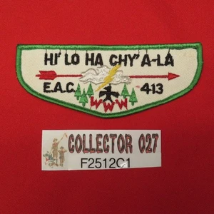 Boy Scout OA Hi'lo Ha Chy'a-la  Lodge 413 F2 Order Of The Arrow Patch AR F2512B1 - Picture 1 of 3