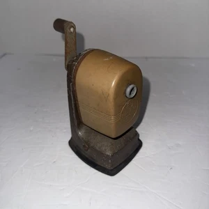 Vintage Apsco Vakuumbasis Bleistiftspitzer, funktioniert - Bild 1 von 5