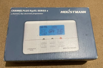 Horstmann ChannelPlus H37XL Series 2 3-Channel 7 Day Electronic Programmer - Image 1 of 4