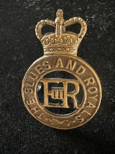 Blues & Royals Bronze cap badge. - Picture 1 of 2