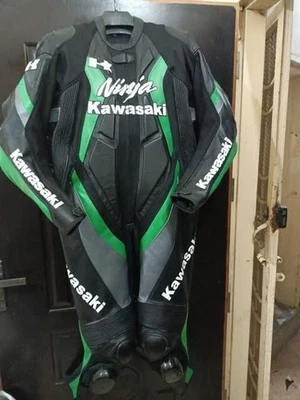 Leather Suit Motorbike/ Racing Customize/orginal cowhide leather Motorcycle suit - Image 1 of 4