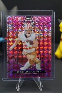 2024 Panini Mosaic - Christian McCaffrey #191 Camo Pink Mosaic Prizm - Picture 1 of 2