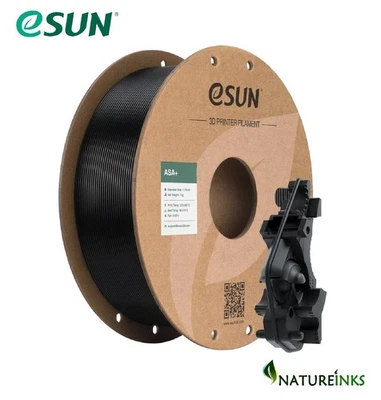 eSUN BLACK ASA+ 3D Filament 1.75mm Weather Resistant Printer Filament 1KG - Image 1 of 4
