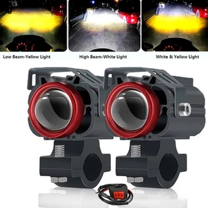 Pair 2.5" Cubes LED Work Light Fog Driving Lamp for Motorcycle ATV UTV Offroad - Picture 1 of 12