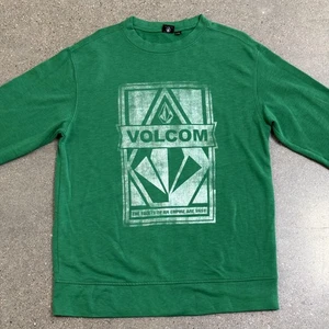 Volcom Sweater Mens Large EDS Halfcab Crew Pullover Skateboard Graphic - Picture 1 of 11