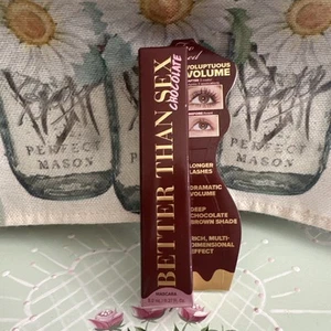 Too Faced - Better Than Sex Chocolate Mascara ~ 0.27 oz ~ NIB - Picture 1 of 5