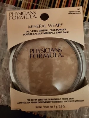 Mineral Wear, Talc-Free Mineral Face Powder, 2413 Creamy Natural, 0.3 oz (9 g) - Image 1 of 3