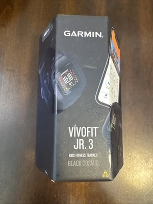 Garmin Vivofit Jr 3 Kids Fitness Tracker Cosmic Black 010-02441-23 - Image 1 of 4