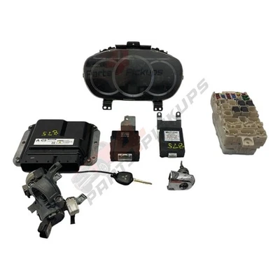 2011 Mitsubishi L200 Barbarian ECU & Lockset 2010-2012 1860B581. - Image 1 of 4