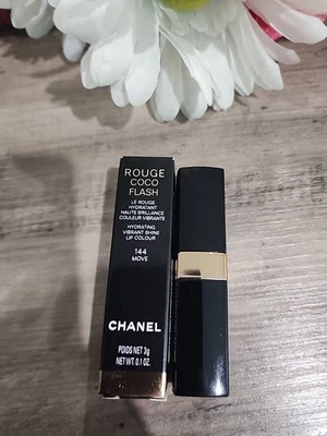 CHANEL ROUGE COCO FLASH Hydrating Vibrant Shine Lip Color Lipstick BNIB 144 MOVE - Image 1 of 4